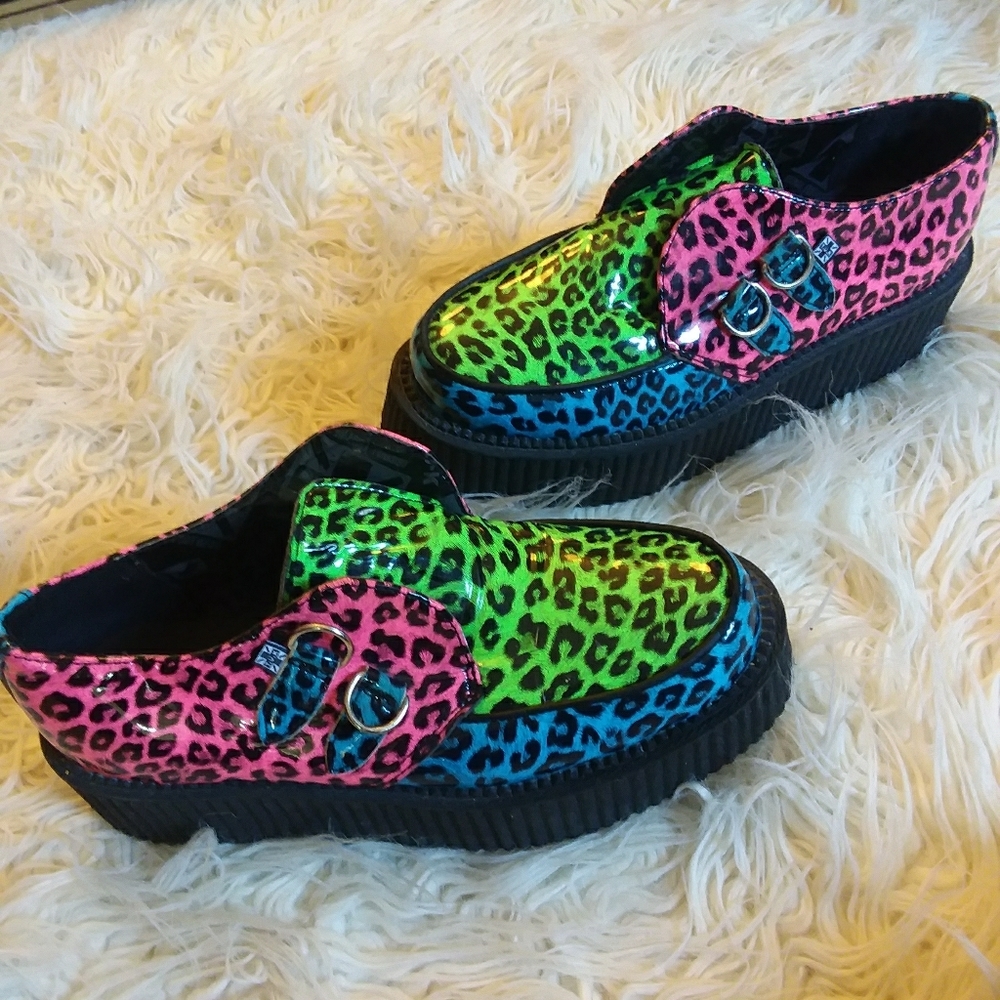 TUK london neon creepers unisex m7 w9